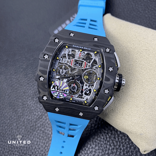 Richard Mille RM01103 Blue Bracelet  front view
