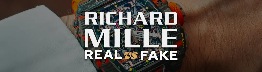 richard mille real vs  banner