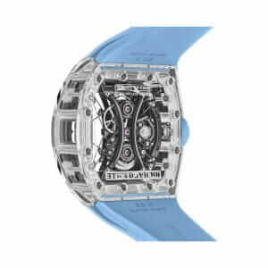 richard-mille-tourbillon-skeleton-blue-rubber-watch