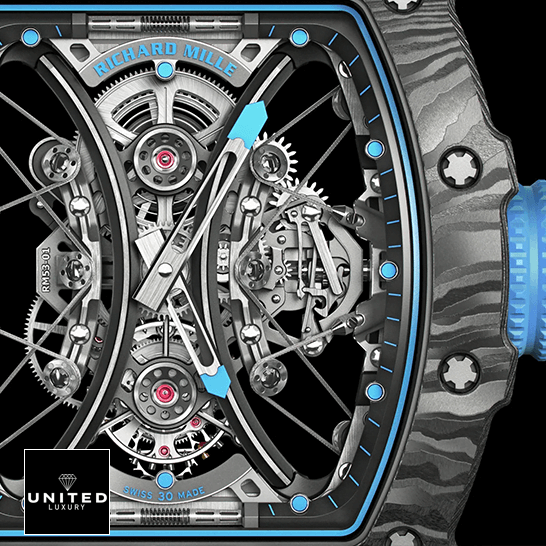 Richard Mille Tourbillion Pablo Mac Donough  blue