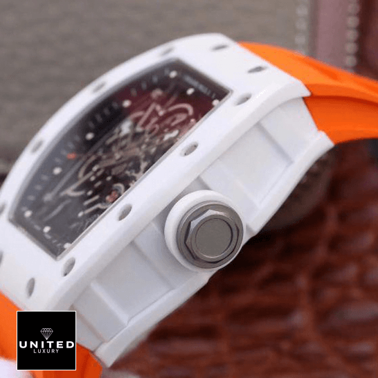 richard mille RM055 KV V2 white ceramic skeleton dial right