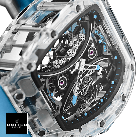 Richard Mille Tourbillion RM53-02 Black Dial  close view