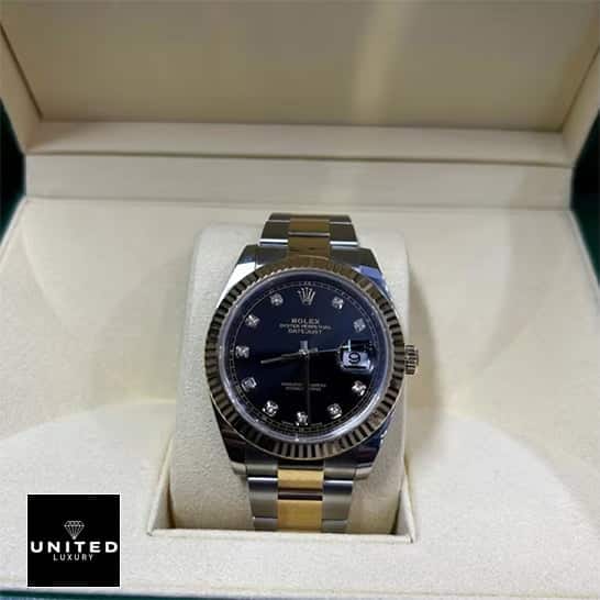 Rolex Datejust 126333-0005 Yellow Gold & Steel Oyster  in box