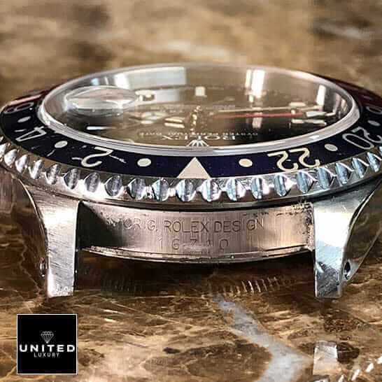 Rolex Submariner GMT-Master II 16710 Stainless Steel Case 