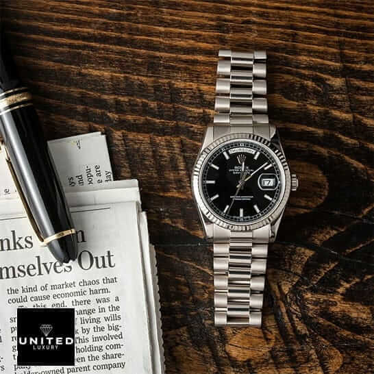 Rolex Day-Date 118239  on the table