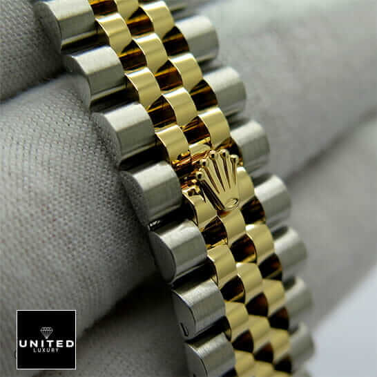 Rolex 278273 Steel Gold Jubilee Bracelet  bracelet on the rolex logo