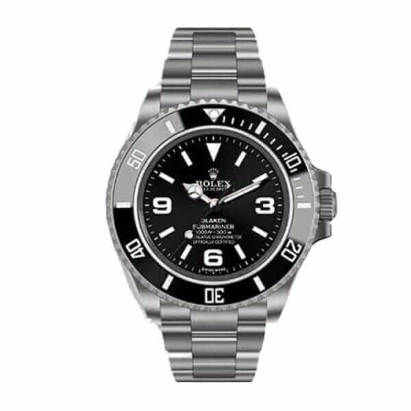 Rolex Submariner 6190 Blaken Black Dial 
