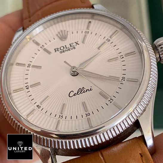 Rolex Cellini Danaos White Dial 