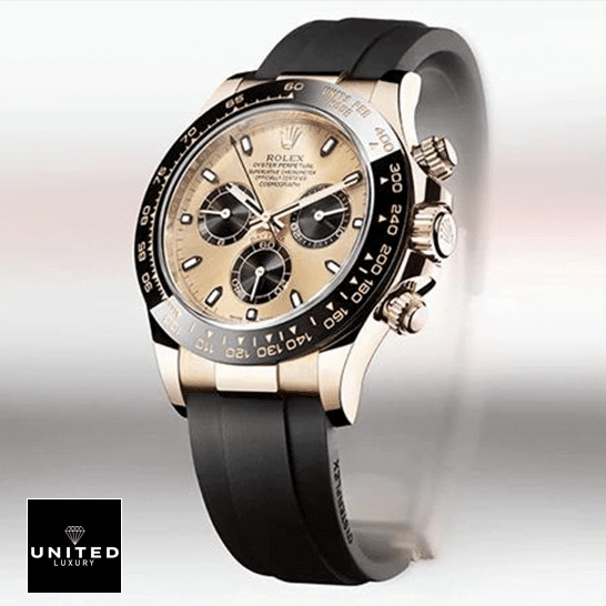 Rolex Daytona 116518LN Yellow Gold Case Button & Crown Pusher 