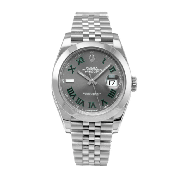 Rolex Datejust II Perpetual Grey Roman Dial 126300Jubilee 