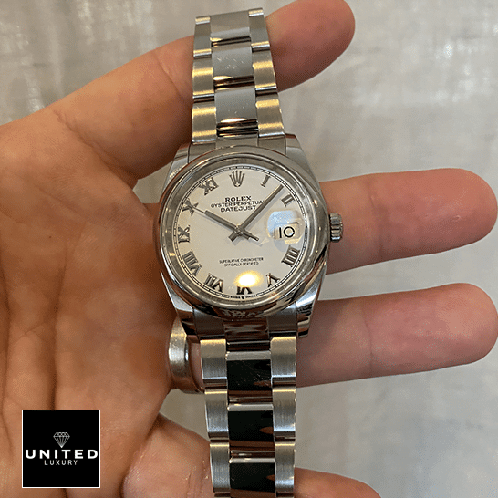 Rolex Datejust 126200-0008 oyster bracelet 