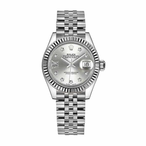 rolex-datejust-28mm-279174-steel-white-gold-automatic-silver-dial