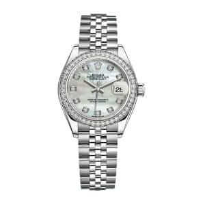 rolex-datejust-28mm-279384rbr-white-gold-automatic-silver-with-diamond-dial