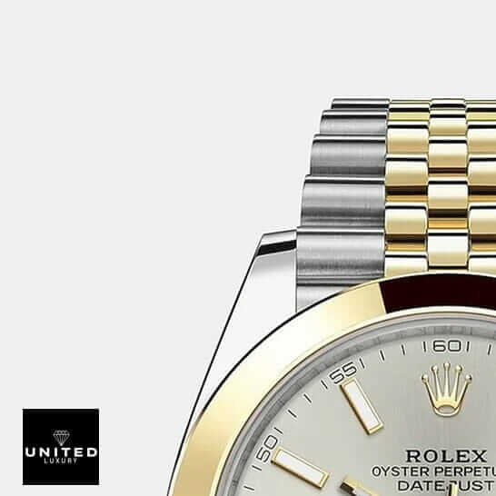 Rolex Datejust 41 126303-0002 Two Tone Jubilee Bracelet  white background