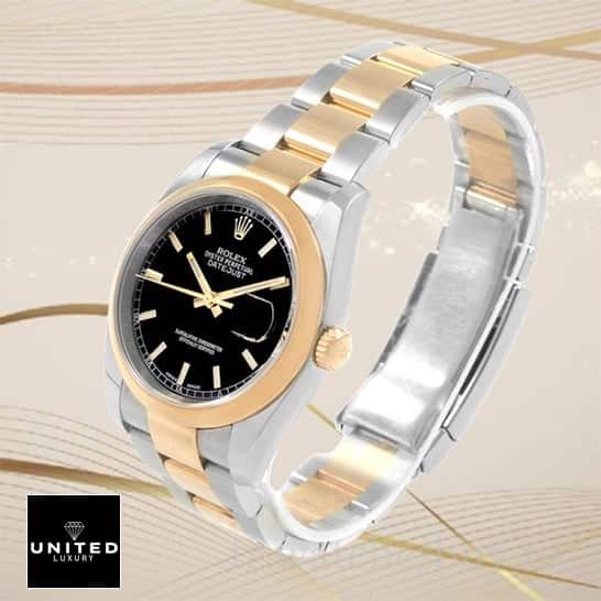Rolex Datejust 116203 Yellow Gold & Steel Bracelet 
