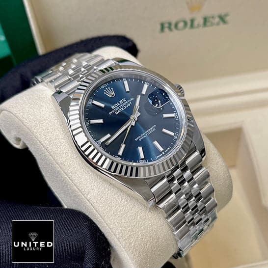 Rolex Datejust 41 126334 Blue Dial Jubilee 