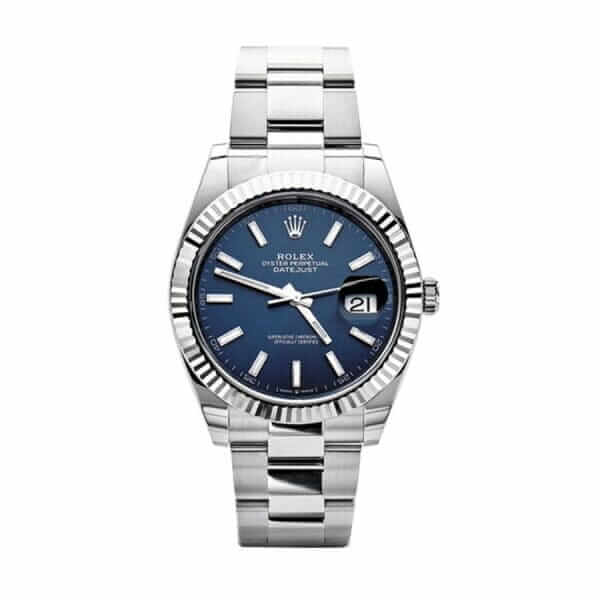 Rolex Datejust Blue Dial Steel 