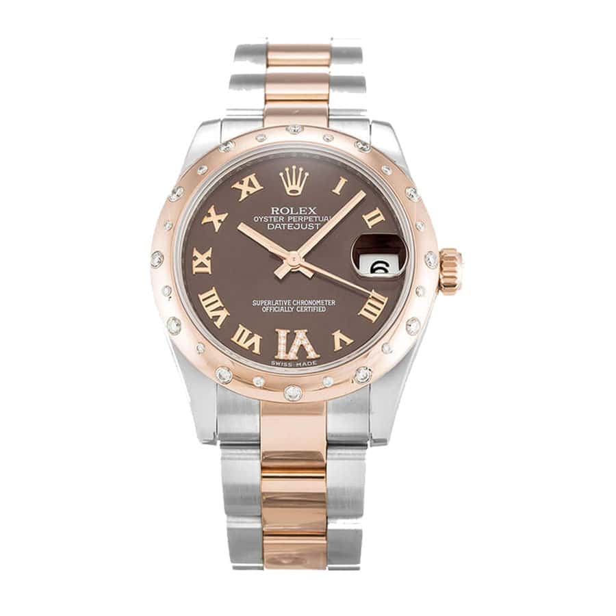rolex-datejust-chocolate-roman-numeral-diamond