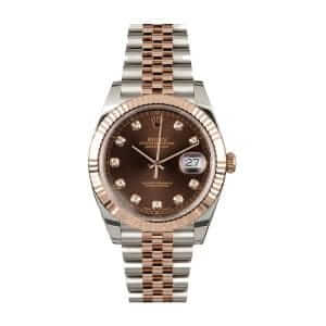 rolex-datejust-rose-gold-steel-chocolate-diamond-dial