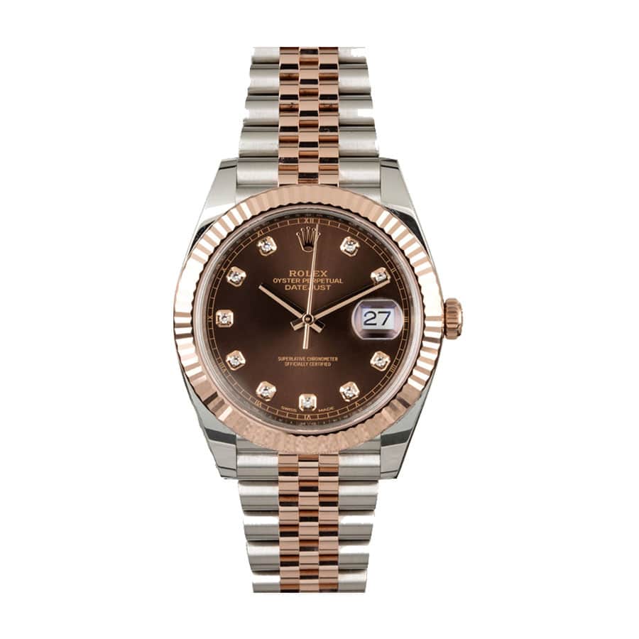 rolex-datejust-rose-gold-steel-chocolate-diamond-dial