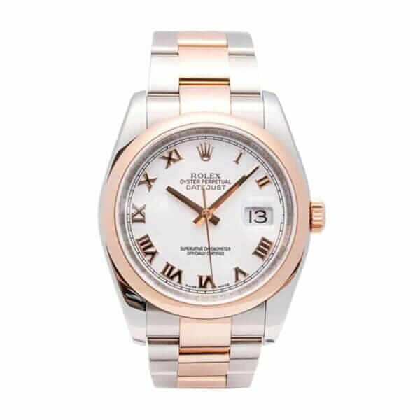 Rolex White Roman Automatic 