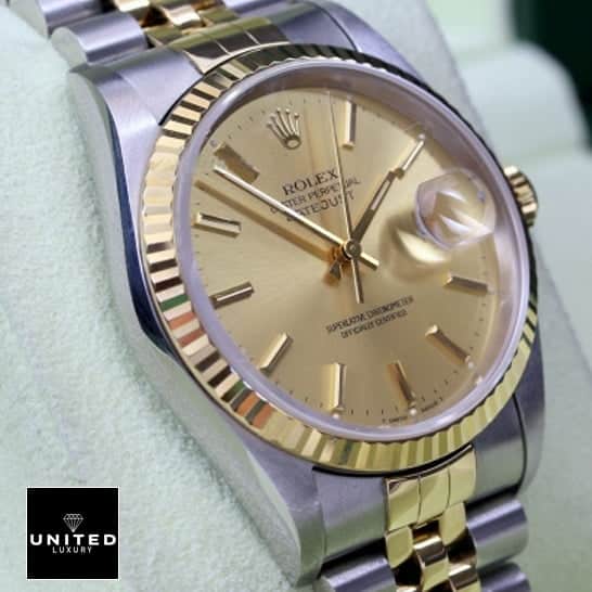 Rolex Datejust Stainless Steel 4 Rolex Datejust 16233 Fluted Bezel