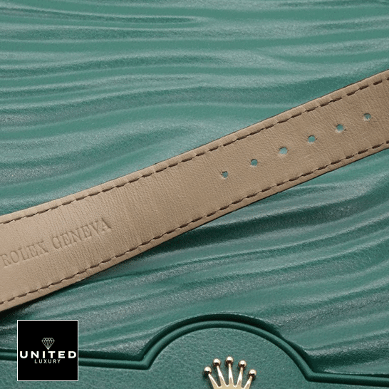 Rolex Day-Date 118135 V5 Brown Dial 6 Rolex Day-Date 118139 V5 Brown Leather Bracelet on the Rolex Box