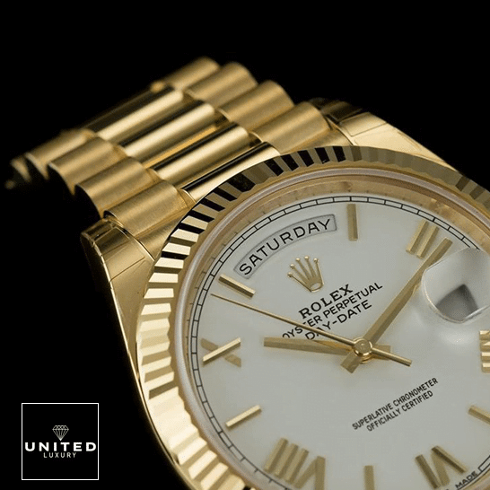 Rolex Day-Date 40 228238  Yellow Gold Oyster Bracelet