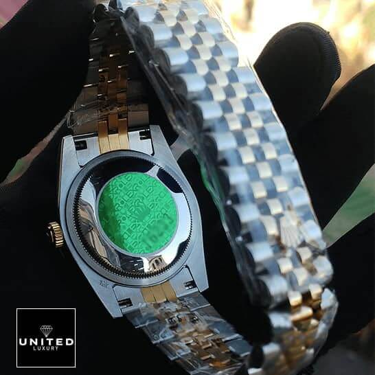 Rolex Day-Date 128238 MOP Two Tone Jubilee  stainless steel case