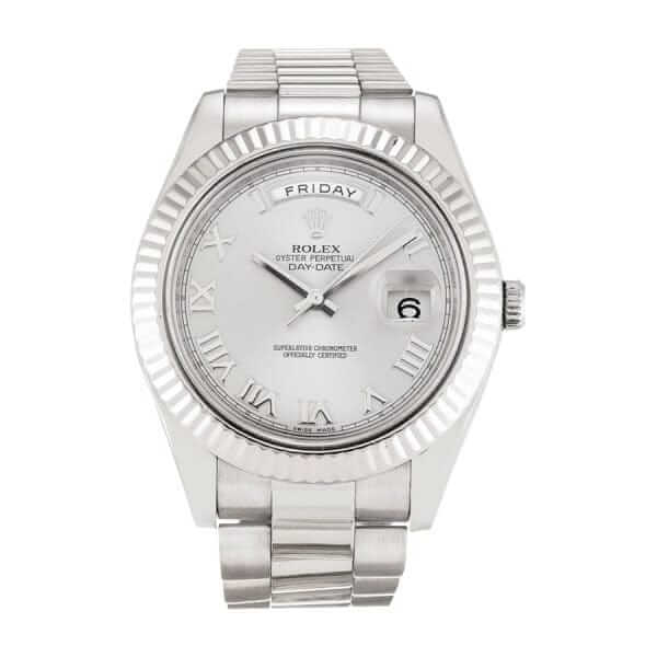 Rolex Day-Date 218239-0041 V6 White Roman Dial 