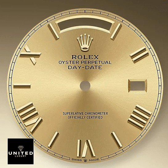 Rolex Day-Date II 228238-0007  Yellow Gold Romen Numerial Dial