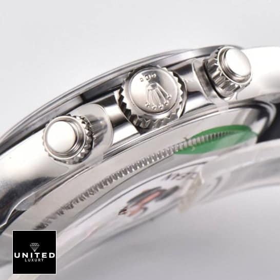 Rolex Cosmograph Daytona 116519  Stainless Steel Case & Crown Pusher