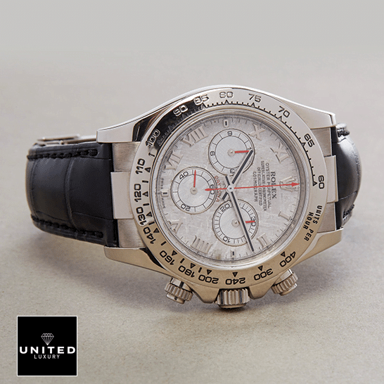 Rolex Daytona 116519 White Romen Numerial Dial S.Steel Bezel 