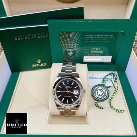Rolex Day-Date 228206 KW  ın the Rolex Box & Guarantee Card