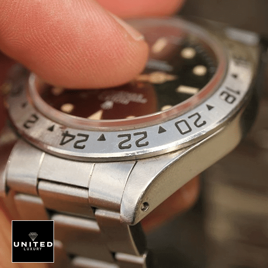 Rolex Explorer II 16570-0004 Stainless Steel Bezel 
