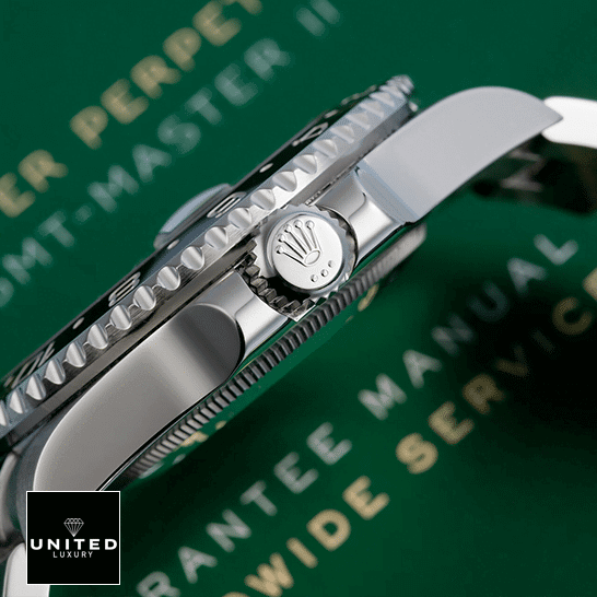 Rolex GMT-Master II 116710LN-0001 Black Dial Oyster 4 Rolex GMT Master 116710LN Case and Crown/Pusher