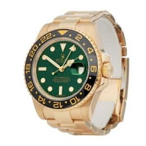 rolex-gmt-master-116718ln-ii-yellow-gold-automatic-green-dial-left