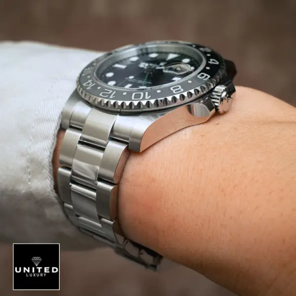 rolex gmt master ii black dial 126710 1