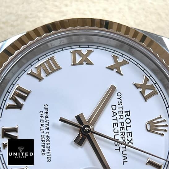 Rolex Datejust White Roman 2 Rolex Datejust 36 White Roman