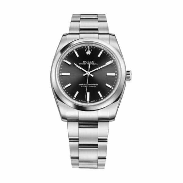 rolex-oyster-perpetual-automatic-black-dial-ladies-114200