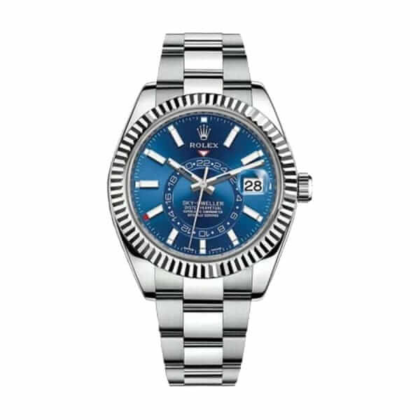Rolex Sky-Dweller Blue Dial Stainless Steel 326934-0003 Oyster 