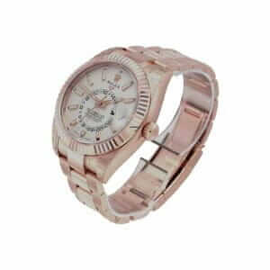 rolex-sky-dweller-rose-gold-white-dial-326935-oyster-left