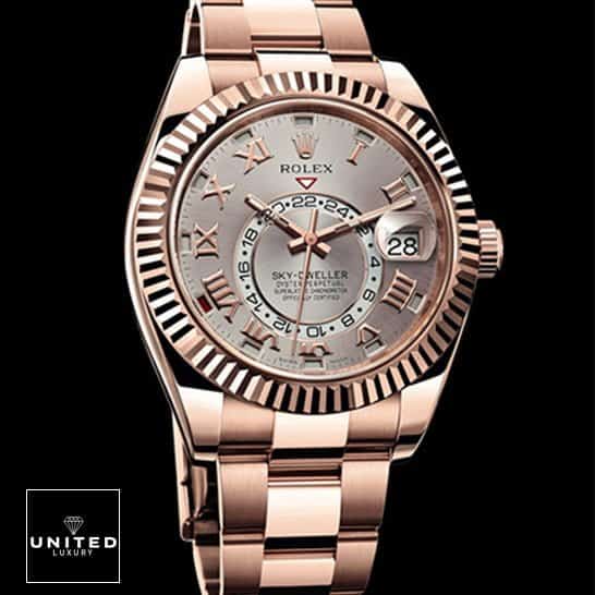 Rolex Sky-Dweller Pink Gold 326935-0004 