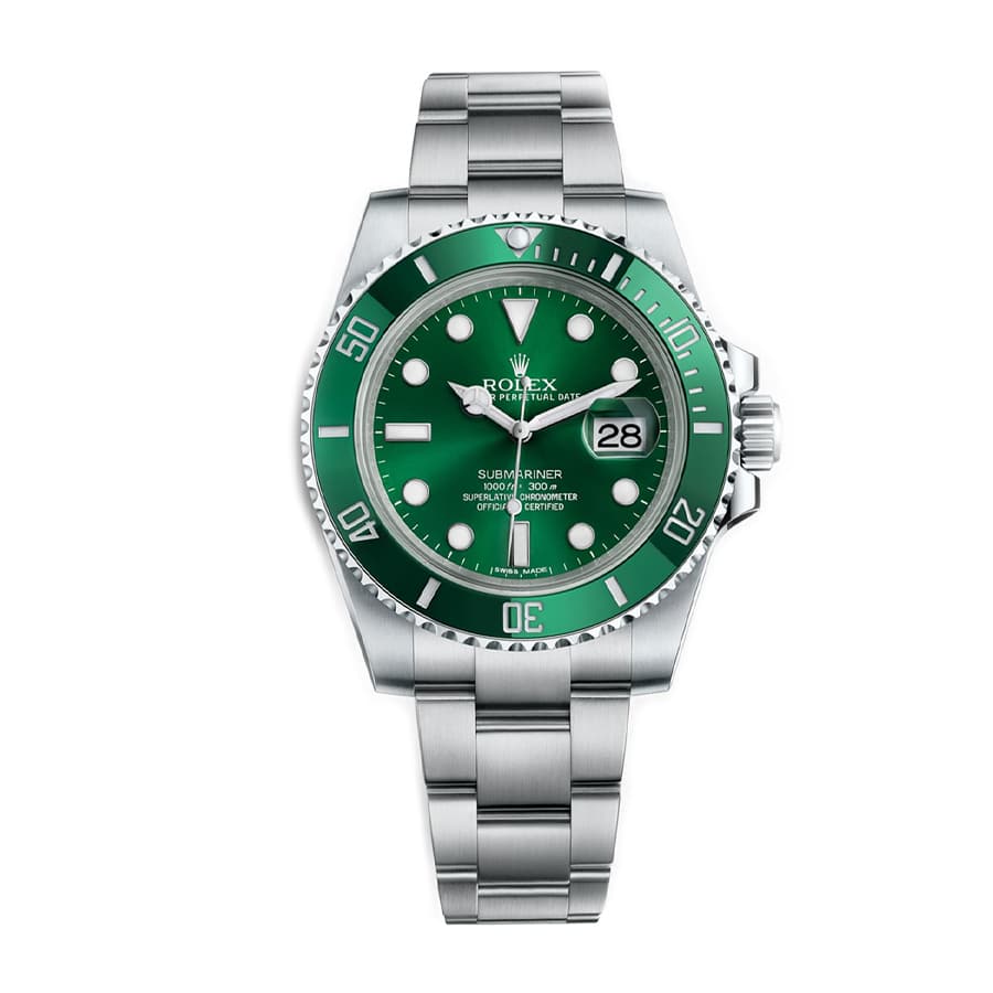 rolex-submariner-hulk-116610lv-green-dial