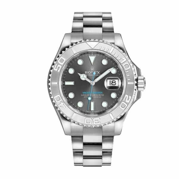 Rolex Yacht-Master 116622-0003 Platinum & Rhodium Dial 
