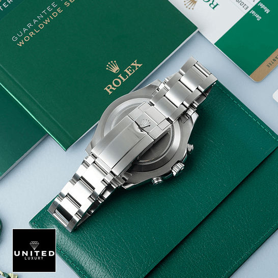 Rolex 116689-0001 Stainless Steel  on the warranty card