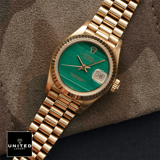 Rolex Datejust 69178 Yellow Gold Oyster Bracalet & Fluted Bezel  in the table