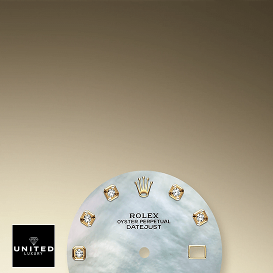 Rolex Datejust 126333 Mother Of Pearl 4 Rolex Datejust 126333 Diamon White Dial only dial