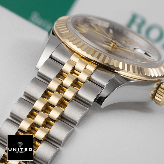 Rolex 126333 Yellow Gold Jubilee Bracelet  in the rolex box