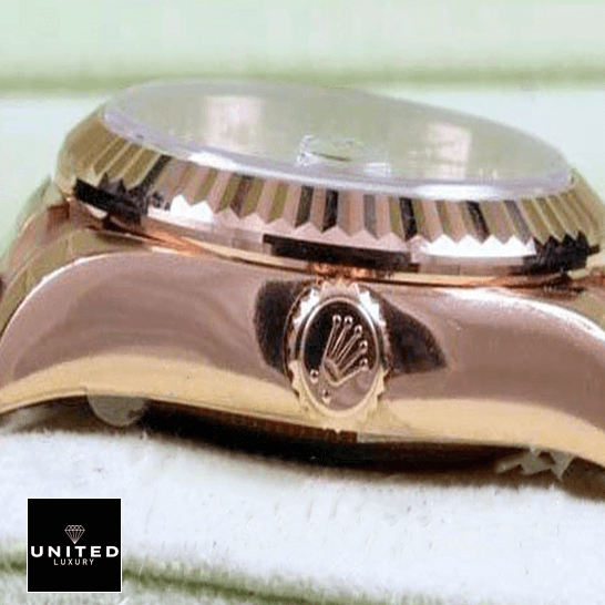 Rolex Datejust 178275 Rose Gold Automatic  stainless steel case & crown